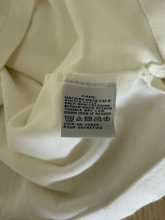 Ralph Lauren Sport White Polo Shirt Classic Fit Size M Y2K - Picture 8 of 8